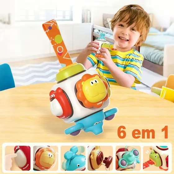 Baby Busy Board Cubo Montessori Brinquedos Sensórios Educativo Aprendizagem Fidget Brinquedos para Crianças 1-3