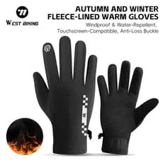 Luvas de Ciclismo de Inverno WEST BIKING, Luvas de Dedos Inteiros para Mulheres e Homens, Luvas para Esportes ao Ar Livr