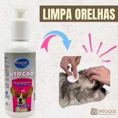 Otocão Orelha Cachorro e Gato Genial Pet 110ml