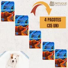 Tapete Higienico Premium 60x90cm 35 Unidades Chalesco Super Absorvente