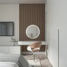 Kit 10 Até 200 Placas Ripados Revestimentos Painel Decorativo Madeira MDF 45x10 Sala Quarto PREMIUM