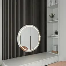 KIT 50 até 200 PLACAS DE PAINEL RIPADO MADEIRA MDF PREMIUM 45X10CM QUARTO TV ESCRITÓRIO PENTEADEIRA