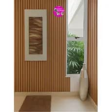 KIT 5 ATÉ 25 PLACAS RIPADA DECORATIVA MADEIRA MDF ALTA QUALIDADE PREMIUM ESCRITÓRIO SALA TV QUARTO