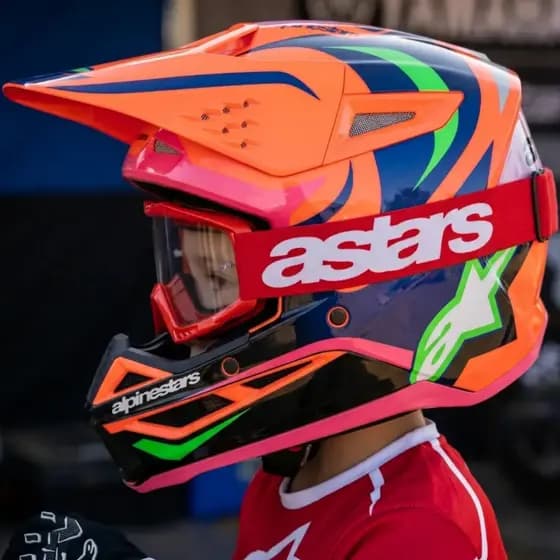 Capacete Infantil Alpinestars SM3 Youth Deegan
