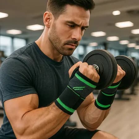 Munhequeira Ortopédica de Alta Compressão – Suporte e Alívio da Dor no Pulso