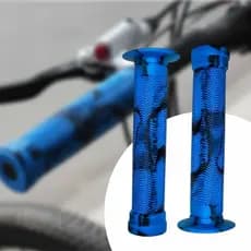 Punho Bicicleta Manopla Macio Antiderrapante Grande 150mm Esportiva Confortável Borracha Manobras