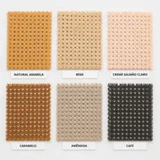 Palha Da India Rattan Palhinha Indiana Tela Sextavada Forro Fibra Natural Celulose Decoração Móveis 50cm