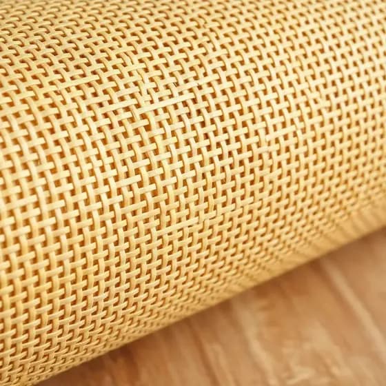 Palhinha Indiana Quadriculada Tela Rattan Palha da India Forro Fibra Celulose 50cm Móveis Decoração