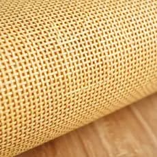 Palhinha Indiana Quadriculada Tela Rattan Palha da India Forro Fibra Celulose 50cm Móveis Decoração