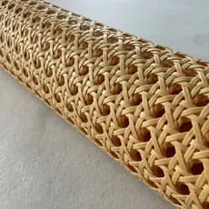 Palhinha Indiana Palha da India Forro Fibra Natural Sextavada Tela Rattan Celulose 3,00x50cm