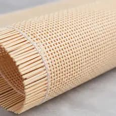 Palhinha Indiana Quadriculada Palha da India Tela Forro Fibra Natural Rattan Celulose 2,00x50cm