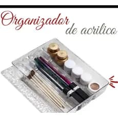 Organizador Acrilico Armazenamento Transparente Plástico Maquiagem Joias Cosmeticos Talheres Makes