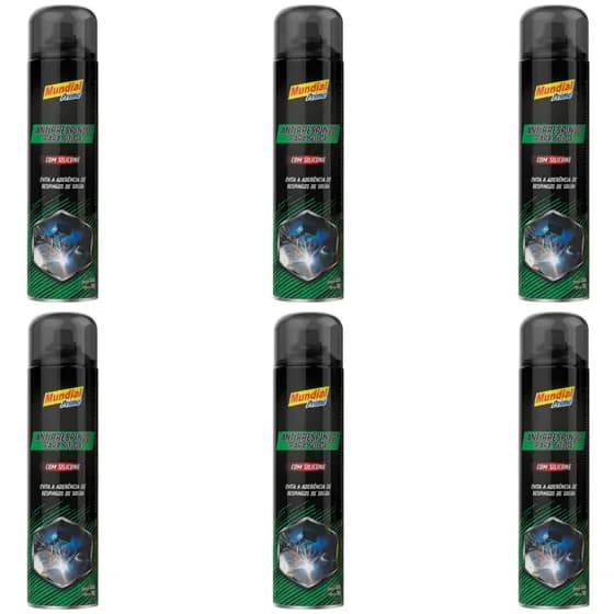 Kit C/6 Antirrespingo para Solda Com Silicone 400ML 250GR