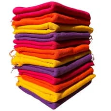 Kit Panos de Chão 43x63cm Coloridos | Cores Sortidas Alta Qualidade Para Faxina e Uso Diário