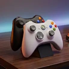 Suporte Expositor para 2 controles - Xbox 360 - Setup gamer - Impressão 3D