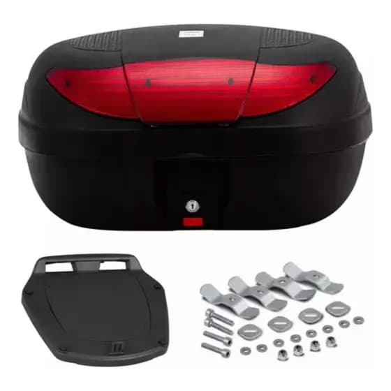Bauleto Baú para Moto Protork 45 litros Universal Smart Box