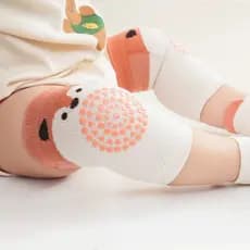 Joelheira Protetor Infantil Antiderrapante para Bebê Engatinhar Proteção Segurança