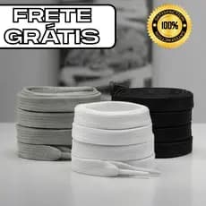 Kit 2 Pares Cadarço Bboy Grosso Largo Fat Lace 120 Cm Para Tênis 17MM Street