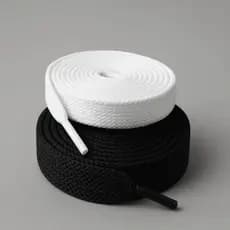 Kit 2 Pares Cadarço Largo Grosso Estilo Urbano Bboy Fat Lace – Moda Street 17mm