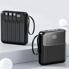 Power Bank A’Gold BTE-48 10.000mAh 22.5W Carregamento Rápido Portátil
