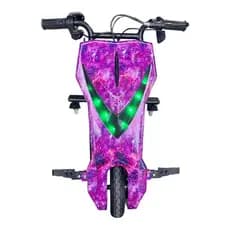 Patinete Elétrico 3 Rodas Triciclo Infantil Drift 350w 65kg Galáxia RosaPatinete Elétrico 3 Rodas Triciclo Infantil Drif