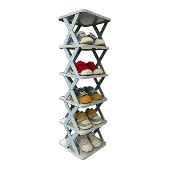 Sapateira 6 Andares Vertical Organizador De Calçados