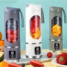 Mini Liquidificador Portátil Shake 8 Laminas Cabo USB