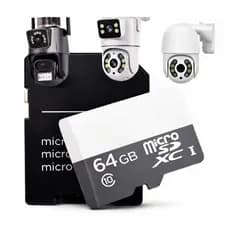 Cartão de Memória MicroSD Classe 10 Ultra – 1GB-512GB para Monitoramento e Câmeras de Segurança