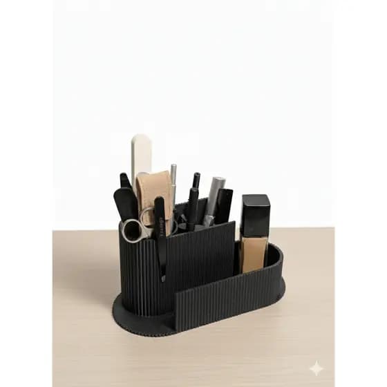 Organizador Multiuso Porta Maquiagem Objetos Escritório Cosméticos Design Moderno