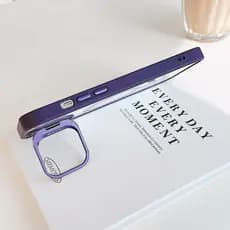 Capa Magnética MagSafe com Suporte + Película Fosca Grátis para iPhone