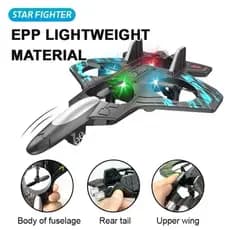 Avião De Controle Remoto , Aviões RC De Espuma Com Sensor De Gravidade De 2.4 Ghz , Quadricóptero De Helicópter