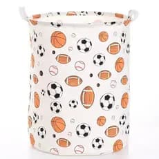 Cesto Organizador Multiuso Tecido Dobrável Roupa Brinquedos Lavanderia
