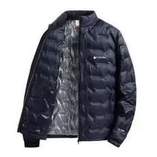 Colômbia 2026 Jaqueta De Inverno Masculina Material De Grafeno Energia Térmica Pressão 650 Soft Quente Casual