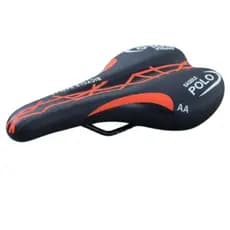 Selim Para Bicicleta Saddle Polo Mtb Light Banco Para Bike Laranja