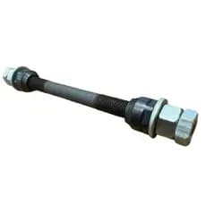 Eixo Traseiro Curto 3/8" x 165mm Com Contraporca
