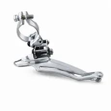 Câmbio Dianteiro Bike Bicicleta Cromado 28.6mm Top Pull