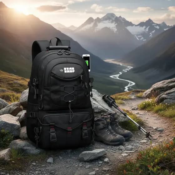 Mochila Viagem 40L Tatica Militar Camping Cargueira Trekking Trilha Acampar Reforçada Escolar