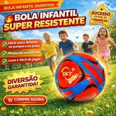 Bola De Futebol Infantil Para Brincar Jogar Diversão Criança Para Parque Praia Clube Rua