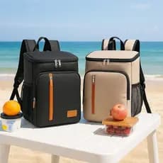Mochila Térmica Cooler Impermeável Portátil Piquenique Quente Frio 18L