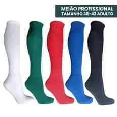Meião de Futebol Futsal Esportes Profissional Esportivo