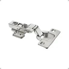 Kit 10 Dobradiça Caneco 35mm Curva Com Amortecedor Soft Close Armário Cozinha Guarda Roupa Móveis