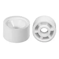 Kit 100 500 1000 Suporte Tubinho Prateleira 10 x 15 Branco para Montagem de Moveis S / Parafusos