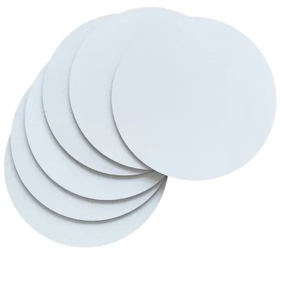 Kit 10 cake board MDF 28cm redondo 3mm branco tabuleiro bolo confeitaria base cakeboard resistente