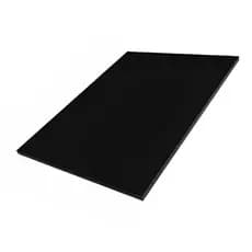 Chapa MDF Preto 15mm 90x60 Borda Fitada Prateleira Tampo Mesa Painel Pronta Para Uso