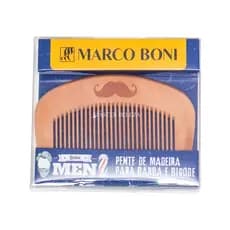 Pente De Madeira Para Barba E Bigode Antiestético Barbearia