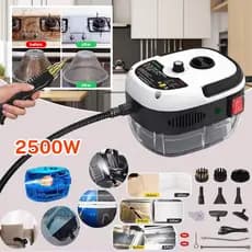 Limpador A Vapor De Alta Temperatura 2500w com acessórios, Esterilização , Ar Condicionado , Exaustor