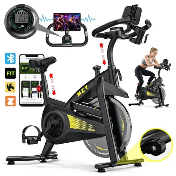 Bicicleta Ergométrica Spinning Mecanica13kg para Cardio e Musculação-Bicicleta Ergométrica Fitness