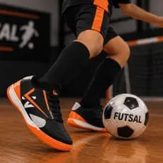 Chuteira Masculina Society Campo Adulto Infantil Antiderrapante Confortável 26 ao 43