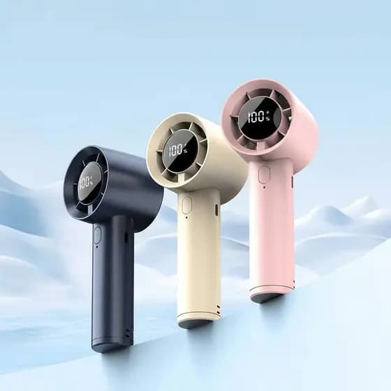 Display Digital Portátil Pequeno Ventilador Silencioso Usb-LC