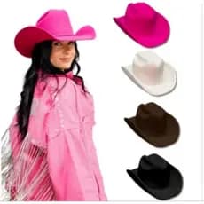 Chapéu Country Ana Castela Pink  Boiadera Rodeio Sertanejo vaqueijada luxo